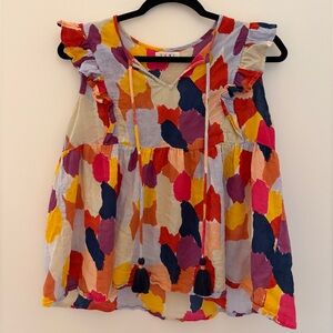 Colorful Sleeveless Top